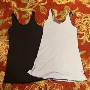NWOT Outdoor Voices, Jog Dress Set, Black and Mojave Haze/Thunder, Size Small
